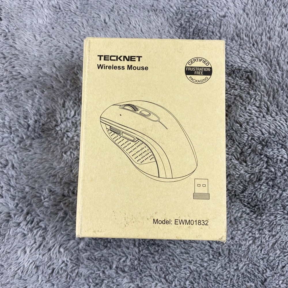 TECHNET Black Wireless‎ Mouse EWM01832